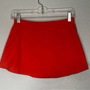 Andie The Skirt Swim‎ Bottom Skort Small Orange Swimwear Beach Style AB339 NWT